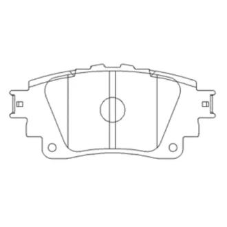 Колодки торм задн Toyota RAV4 18- Corolla CTR GK1529