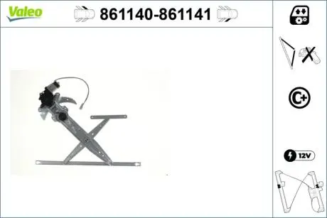 Автозапчасть Valeo 861140
