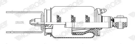 Автозапчасть MONROE CB0296