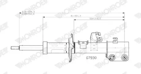 AMORTYZATOR MONROE G7930