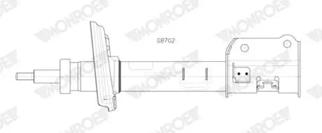 AMORTYZATOR MONROE G8702