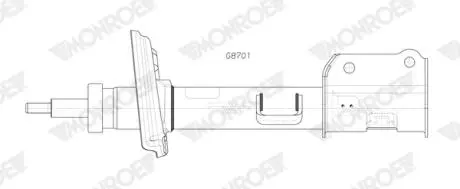 AMORTYZATOR MONROE G8701