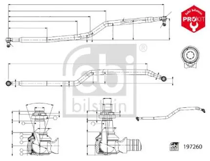 Автозапчасть FEBI BILSTEIN 197260