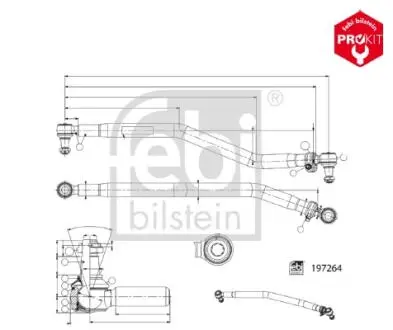 Автозапчасть FEBI BILSTEIN 197264