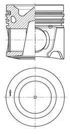 Автозапчасть KOLBENSCHMIDT 41805620