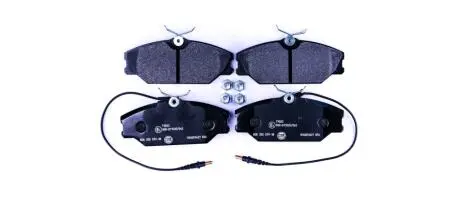 Гальмівні колодки, дискове гальмо (набір) HELLA 8DB355019181