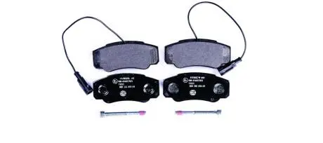 Гальмівні колодки, дискове гальмо (набір) HELLA 8DB355013511