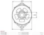 PRZEDNIA OBUDOWA ALTERNATORA BRAND NEW ALTERNATOR D.E. BRACKET AS-PL ABR9060S (фото 3)