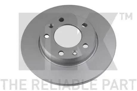 Диск гальмівний (задній) Peugeot 308 13 (249x10) (з покриттям) (повний) NK 313748