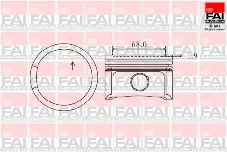 TŁOK FORD FAI PK2050