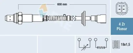 Автозапчасть FAE 77780