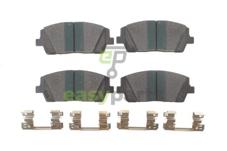 Колодки гальмівні (передні) Hyundai Santa Fe/Palisade 18-/Kia Sorento 15-/Telluride 19- MEYLE 025 261 5717/PD