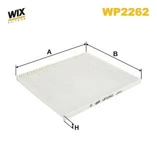 Фільтр салону NISSAN 27891-4FA0A WIX FILTERS WP2262