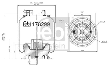 Автозапчасть FEBI BILSTEIN 178299