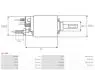 AUTOMAT ROZRUSZNIKA BRAND NEW STARTER MOTOR SOLENOID AS-PL SS1108P (фото 4)