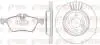 REMSA BMW К-кт гальм. колодки + диски передн.MINI Cooper,One 01- 8864.00