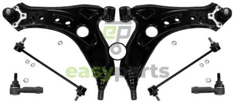 Комплект важелів підвіски (передньої) Skoda Fabia/Fabia II/Roomster/VW Fox 99- RAISO RL-407015-KIT