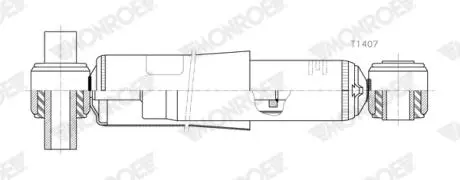 Автозапчасть MONROE T1407
