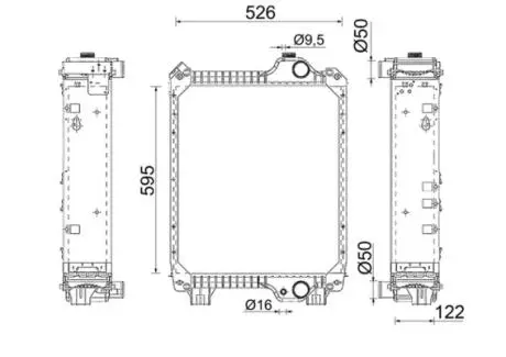 Автозапчасть MAHLE / KNECHT CR2401000P