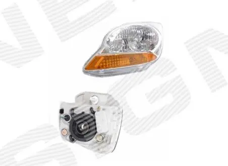 ПЕРЕДНЯ ФАРА | CHEVROLET SPARK/MATIZ III (M200/250), 05 - 10 Signeda ZCV1118L