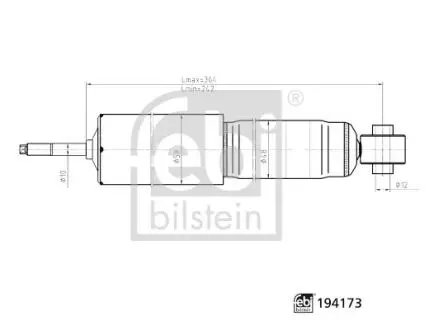 FEBI - Амортизатор FEBI BILSTEIN 194173