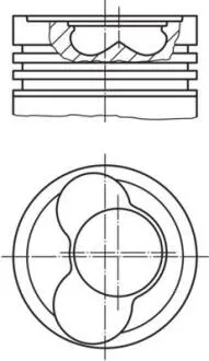 Поршень MAHLE / KNECHT 0305912 (фото 1)
