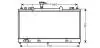 AVA MAZDA Радіатор охолодження Mazda 6 1.8/2.3 02- AVA COOLING MZ2162 (фото 1)