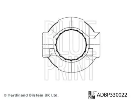 MAZDA Підшипник вижимний 6 2.2 D 12- BLUE PRINT ADBP330022 (фото 1)