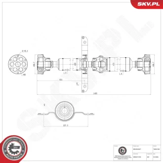 WAL NAPEDOWY SKV GERMANY 76SKV109