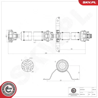 WAL NAPEDOWY SKV GERMANY 76SKV130