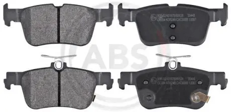 KLOCKI HAMULC. FORD MUSTANG MACH-E EV 20- TYŁ A.B.S. 35445