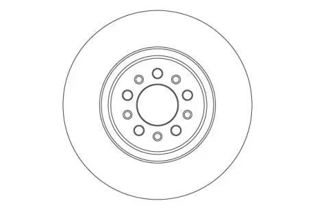 TARCZA HAM. JEEP CHEROKEE TRW DF6837S