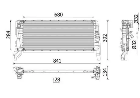 Автозапчасть MAHLE / KNECHT CR2763000P