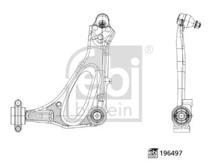Автозапчасть FEBI BILSTEIN 196497