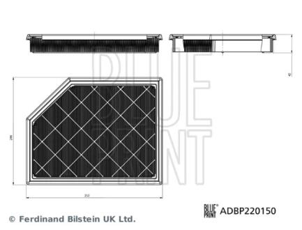 Автозапчасть BLUE PRINT ADBP220150