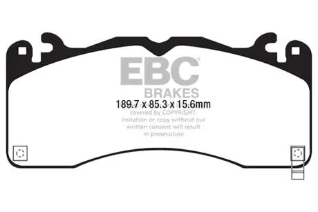 Автозапчасть EBC DP43040R