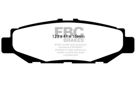 Автозапчасть EBC DP2848