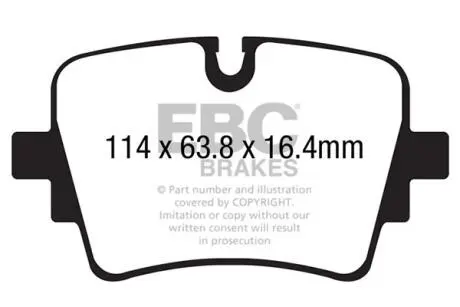Автозапчасть EBC DP42192R