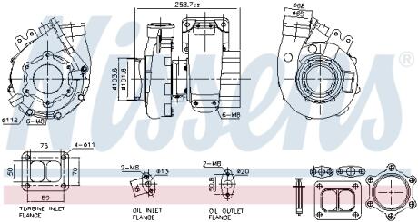 Автозапчасть NISSENS 93738