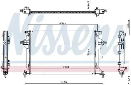 Автозапчасть NISSENS 607111