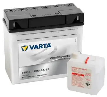 AKUMULATOR 18AH/100A 12V P+ / MOTOCYKLE VARTA 518014024I314