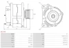 ALTERNATOR Z KOLEM AS-PL A1117S (фото 5)
