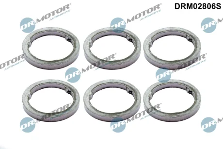 ZESTAW USZCZELEK KOLEKTORA WYDECHOWEGO DR MOTOR DRM02806S