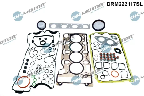 ZESTAW USZCZELEK SILNIKA DR MOTOR DRM222121S
