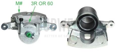 CZESCI SAMOCHODOWE ZACISK HAMULCOWY AXIA SZT AXIA AXIA Brake Calipers 394527