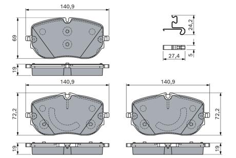 Автозапчасть BOSCH 0986460181