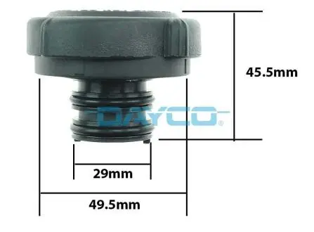 BMW пробка розширювального бачка 2.1Bar 3 E30/36/46,5 E34/39/60,F10,6,7,X3/5 DAYCO DRC032