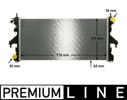 BEHR *** PREMIUM LINE *** MAHLE / KNECHT CR881000P