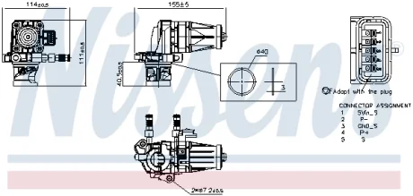 ZAWOR EGR NISSENS 98407