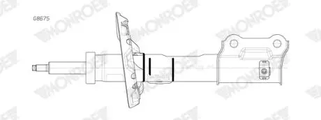 Автозапчасть MONROE G8675